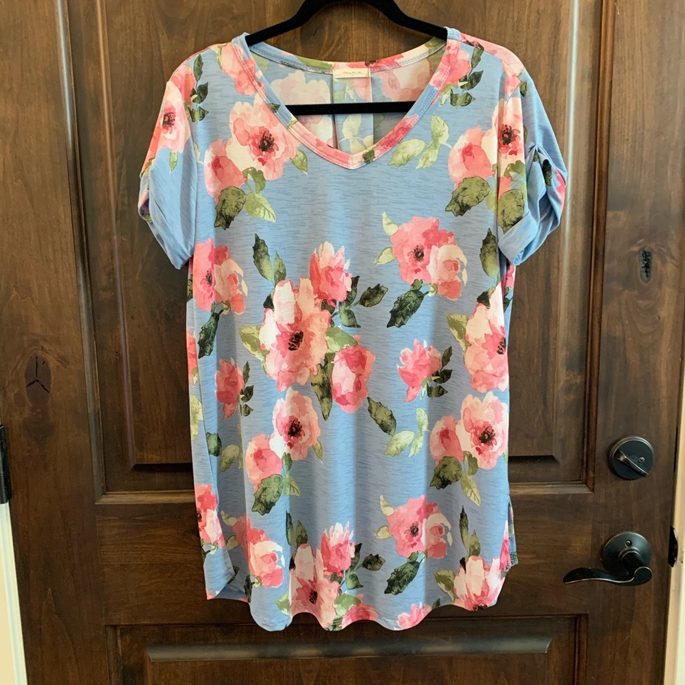 12pm Floral Watercolor T-shirt